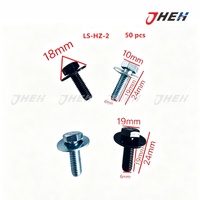 Auto Body Screws 50 Pcs in 1 Pack Fits Various Models LS-HZ-2