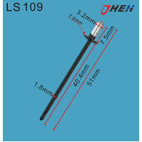 LS109 Auto Blind Rivets 10 Pcs in 1 Pack Fits Various Models