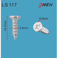 LS117 Auto Body Screws 10 Pcs in 1 Pack Fits Various Models