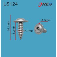 LS124 Auto Body Screws 10 Pcs in 1 Pack Fits Various Models