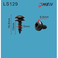 LS129 Auto Body Screws 10 Pcs in 1 Pack Fits Various Models