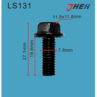 LS131 Auto Body Screws 10 Pcs in 1 Pack Fits Various Models