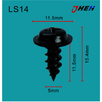 LS14 Auto Body Screws 10 Pcs in 1 Pack Fits Various Models