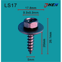 LS17 Auto Body Screws 10 Pcs in 1 Pack Fits Various Models