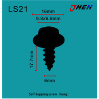 LS21 Auto Body Screws 10 Pcs in 1 Pack Fits Various Models