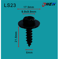 LS23 Auto Body Screws 10 Pcs in 1 Pack Fits Various Models