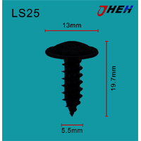 LS25 Auto Body Screws 10 Pcs in 1 Pack Fits Various Models
