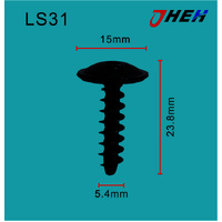 LS31 Auto Body Screws 10 Pcs in 1 Pack Fits Various Models