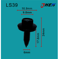 LS39 Auto Body Screws 10 Pcs in 1 Pack Fits Various Models