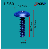 LS60 Auto Body Screws 10 Pcs in 1 Pack Fits Various Models