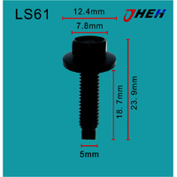 LS61 Auto Body Screws 10 Pcs in 1 Pack Fits Various Models