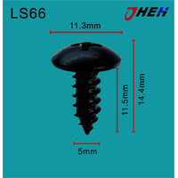 LS66 Auto Body Screws 10 Pcs in 1 Pack Fits Various Models