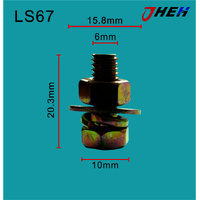LS67 Auto Body Screws 10 Pcs in 1 Pack Fits Various Models