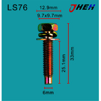 LS76 Auto Body Screws 10 Pcs in 1 Pack Fits Various Models