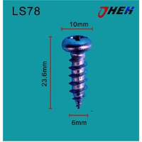 LS78 Auto Body Screws 10 Pcs in 1 Pack Fits Various Models