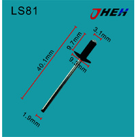LS81 Auto Blind Rivets 10 Pcs in 1 Pack Fits Various Models
