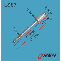 LS87 Auto Blind Rivets 10 Pcs in 1 Pack Fits Various Models