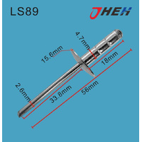 LS89 Auto Blind Rivets 10 Pcs in 1 Pack Fits Various Models