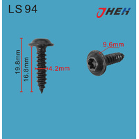 LS94 Auto Body Screws 10 Pcs in 1 Pack Fits Various Models
