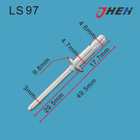 LS97 Auto Blind Rivets 10 Pcs in 1 Pack Fits Various Models