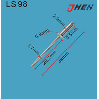 LS98 Auto Blind Rivets 10 Pcs in 1 Pack Fits Various Models