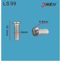 LS99 Auto Body Screws 10 Pcs in 1 Pack Fits Various Models