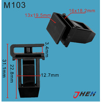 M103 Car Trim Clips 10 Pcs in 1 Pack Fits Mazda Models