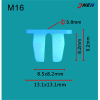 M16 Car Trim Clips 20 Pcs in 1 Pack Fits Mazda Models