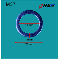 M37 Sump Plug Washers 10 Pcs in 1 Pack Fits Mazda Models