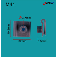 M41 Car Trim Clips 10 Pcs in 1 Pack Fits Mazda Models