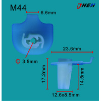 M44 Car Trim Clips 10 Pcs in 1 Pack Fits Mazda Models