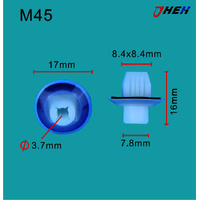 M45 Car Trim Clips 10 Pcs in 1 Pack Fits Mazda Models