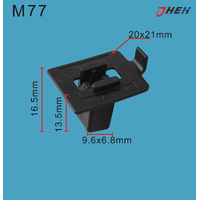 M77 Car Trim Clips 10 Pcs in 1 Pack Fits Mazda Models
