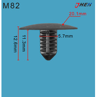 M82 Car Trim Clips 20 Pcs in 1 Pack Fits Mazda Models