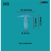 M9 Car Trim Clips 20 Pcs in 1 Pack Fits Mazda Models