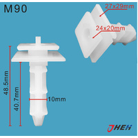 M90 Car Trim Clips 10 Pcs in 1 Pack Fits Mazda Models