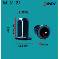 MLM21 Auto Rivet Nuts 5 Pcs in 1 Pack Fits Various Models