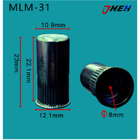 MLM31 Auto Rivet Nuts 5 Pcs in 1 Pack Fits Various Models