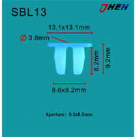 SBL13 Car Trim Clips 10 Pcs in 1 Pack Fits Subaru Models