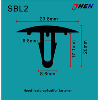 SBL2 Car Trim Clips 10 Pcs in 1 Pack Fits Subaru Models