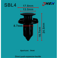 SBL4 Car Trim Clips 10 Pcs in 1 Pack Fits Subaru Models