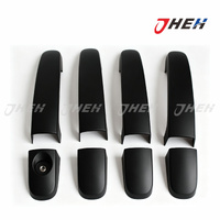 Door Handle Covers Black  8pcs/Set Fits Ford Ranger 2012-2020  SFR15DHC-0009-BK