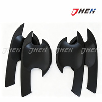 Door Handle Bowl Insert Black  4pcs/Set Fits Ford Ranger 2012-2020  SFR15DHI-0007-BK