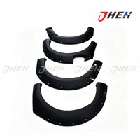 Fender Flares with Sensor Cut-outs Matte Black  6pcs/Set Fits Ford Ranger 2018-2022 SFR19FFM-6133-S-MB