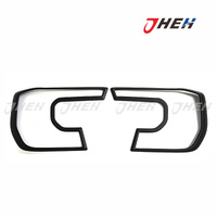 Headlight Covers  Black  2pcs/Set Fits Ford Ranger 2023-2025 SFR22HLC-0502-BK