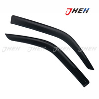 Window Visors Black  2pcs/Set Fits Toyota Hiace 2005-2018 STHI05DVI-2105-BK