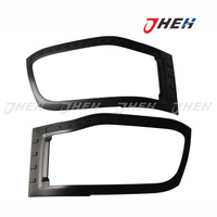 Headlight Covers  Black  2pcs/Set Fits Toyota Hiace 2012-2015 STHI12HLC-0335-BK