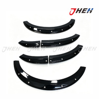 Fender Flares Pocket-Rivet Style Matte Black  6pcs/Set Fits Toyota Hiace 2005-2018 STHI16FFM-6023-MB