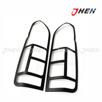Tail Light Covers Black  2pcs/Set Fits Toyota Hiace 2015-2018 STHI16TLC-0151-BK