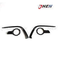 Fog Light Covers Black  4pcs/Set Fits Toyota Hilux 2015-2018 STHR15-K-2-1-BK
